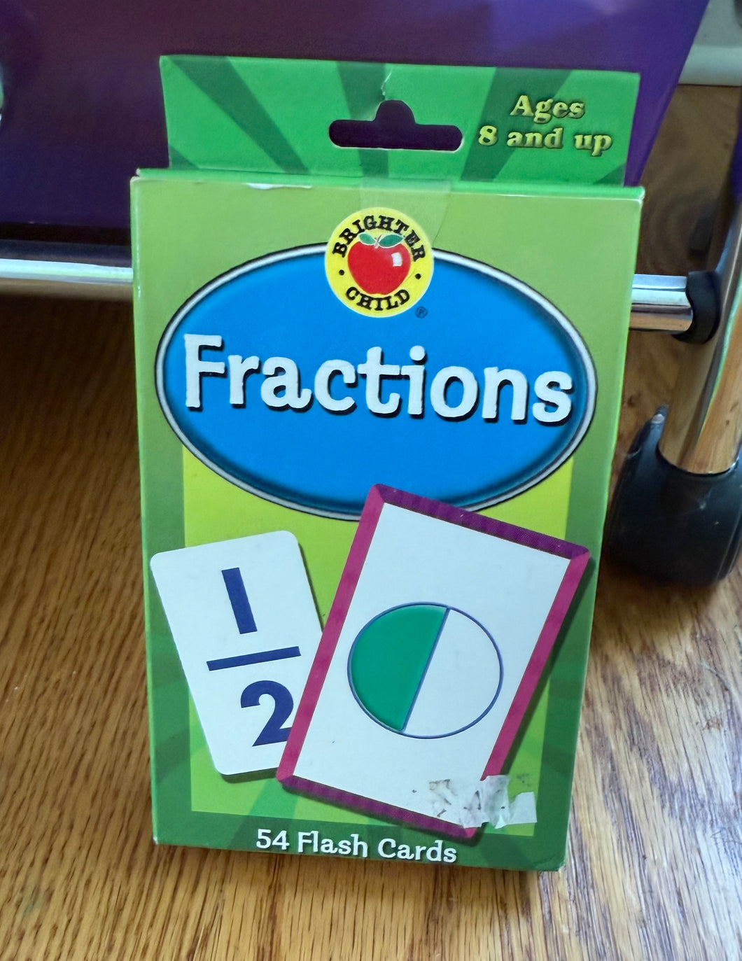 Fraction cards