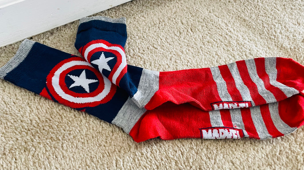 Captain America socks