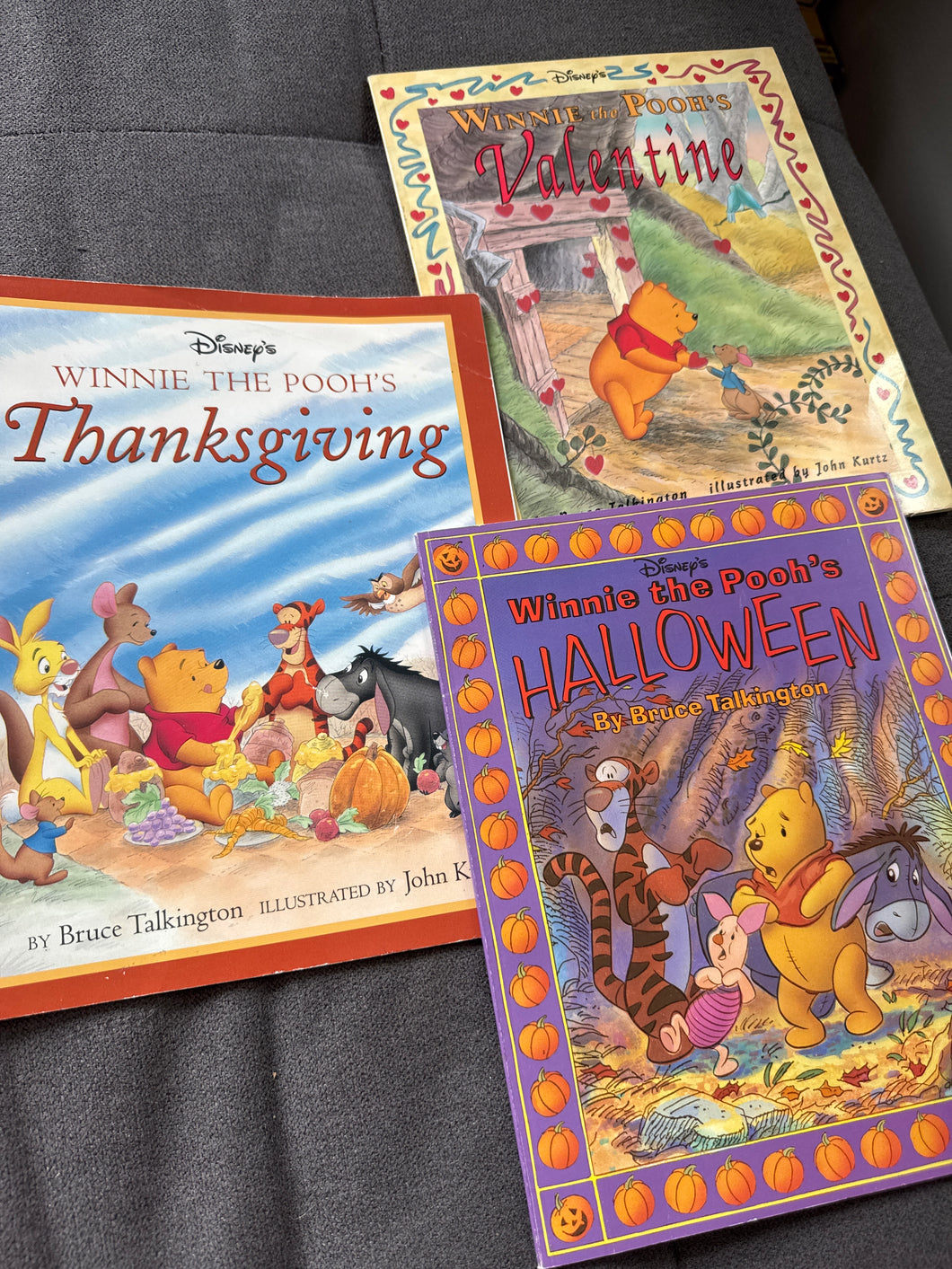 Winnie the Pooh valentin Thanksgiving Halloween