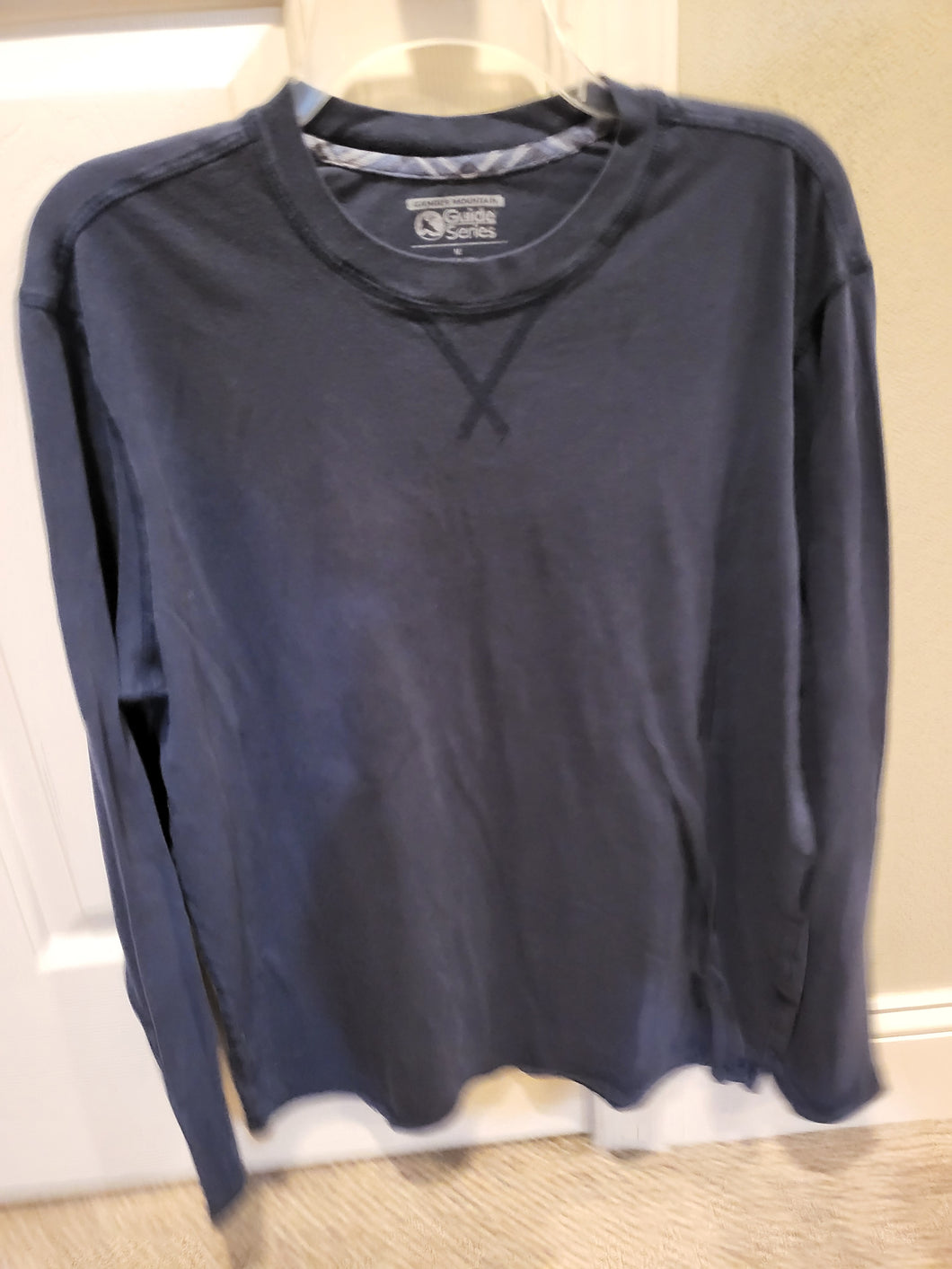 Gander Mountain Navy Long Sleeve PJ Top - size Mens M