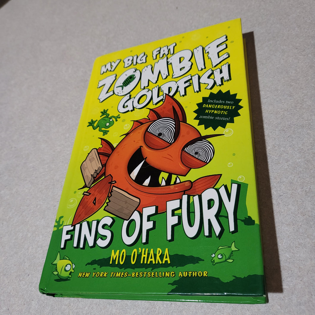 Big Fat Zombie Goldfish Fins of Fury HardCvr Bk