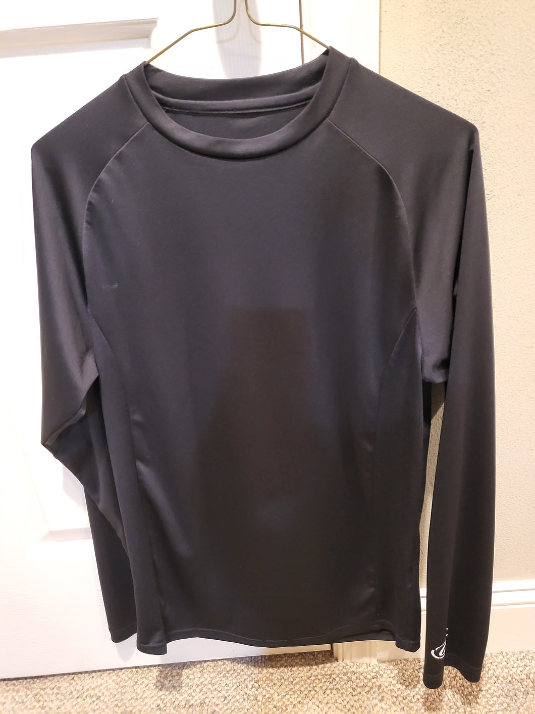Rawlings Black DriFit Long Sleeve Sports Shirt - size Mens S