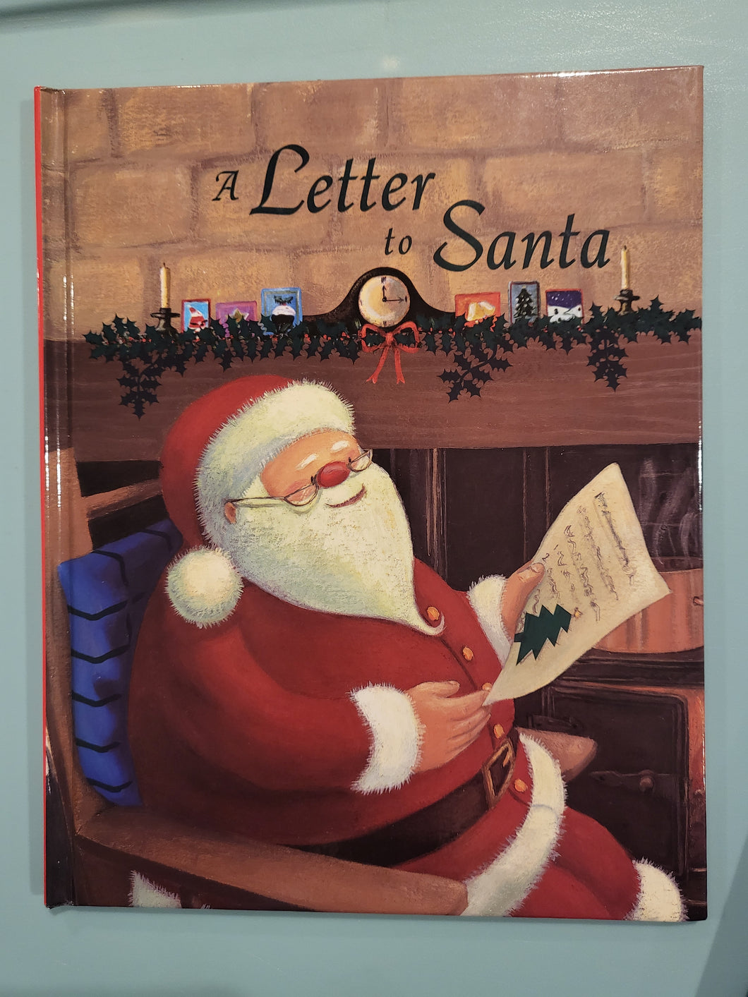 A Letter to Santa Hard Cover Book