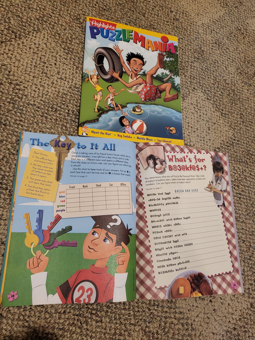 2 Highlights PuzzleMania NEW: Activity Workbooks
