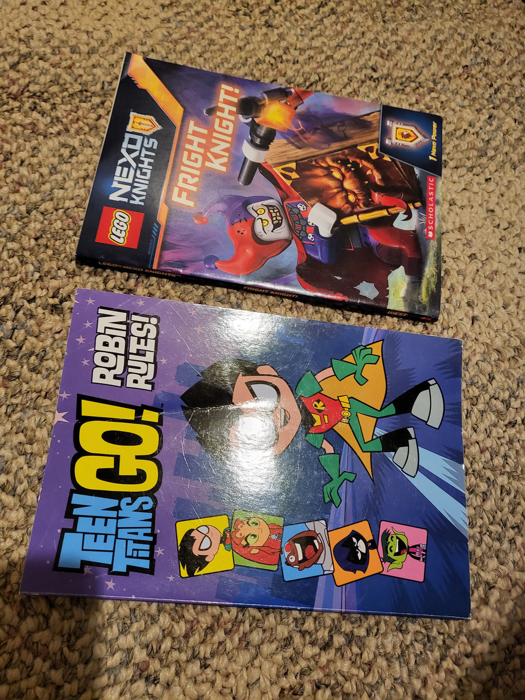 TeenTitans,Go!RobinRules &LegoNexoKnights:FrightK