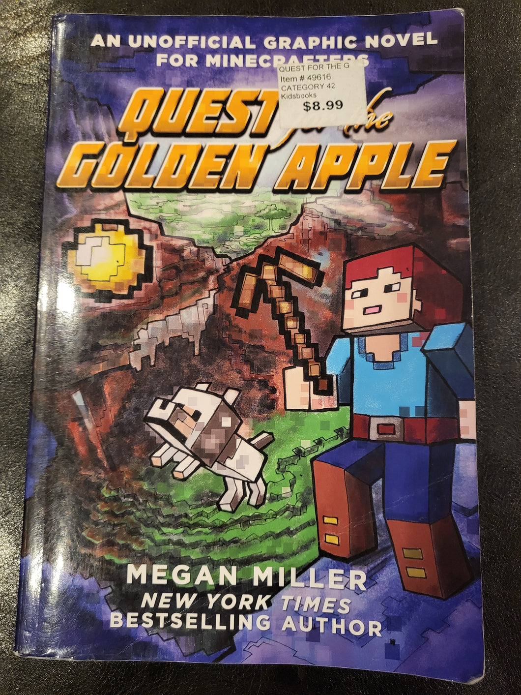 Quest 4 the Golden Apple Minecraft Graphic Novel