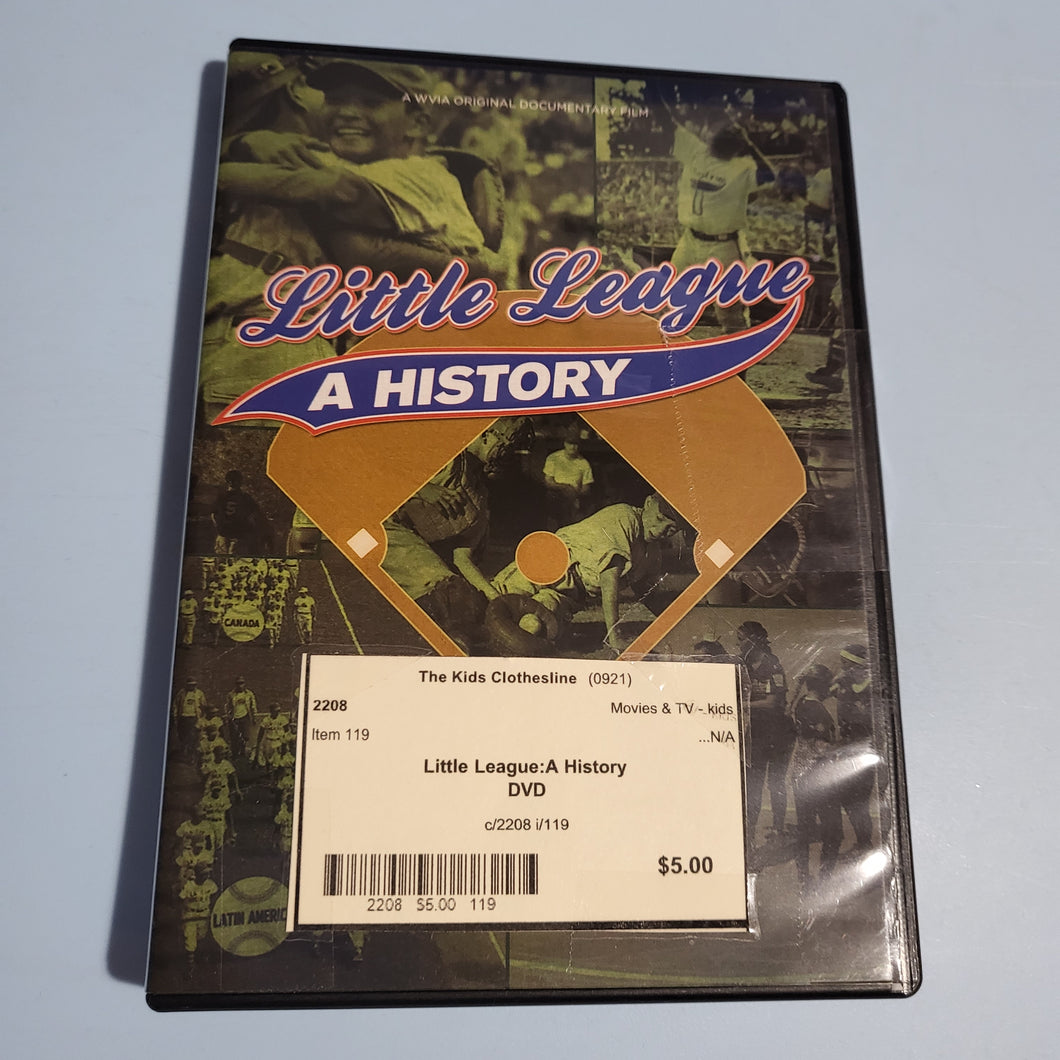 Little League:A History Baseball DVD