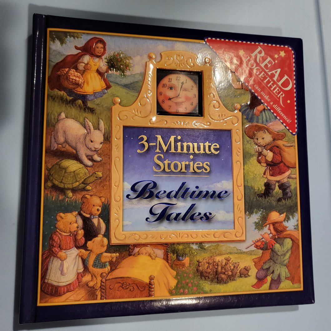 Bedtime Tales Hard Cover 3-Min Stories/FairyTales