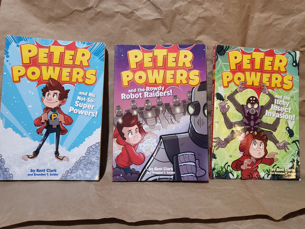 3 Peter Powers Bks#1-3 Not-so Super Powers,