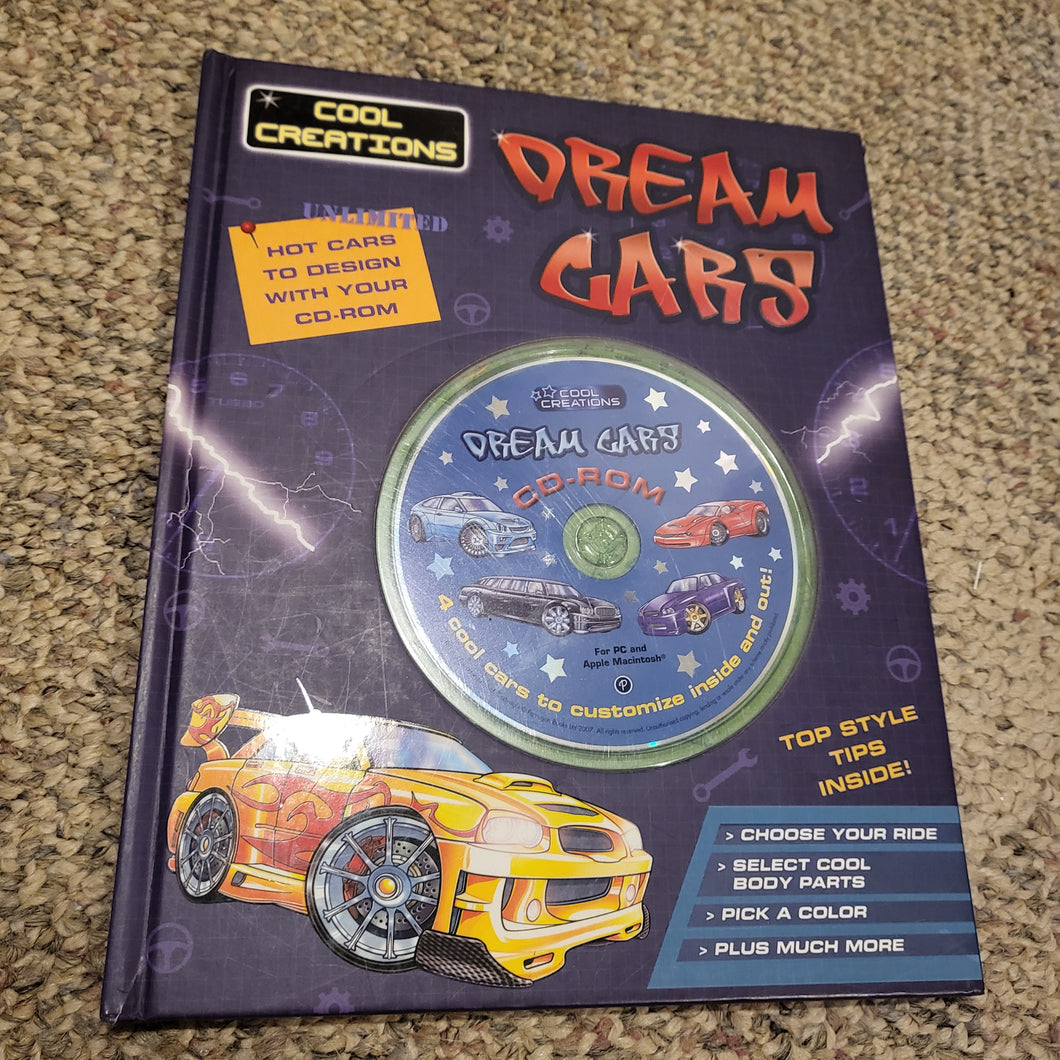 Dream Cars HrdCvr Bk w/CD Rom: Design Away!
