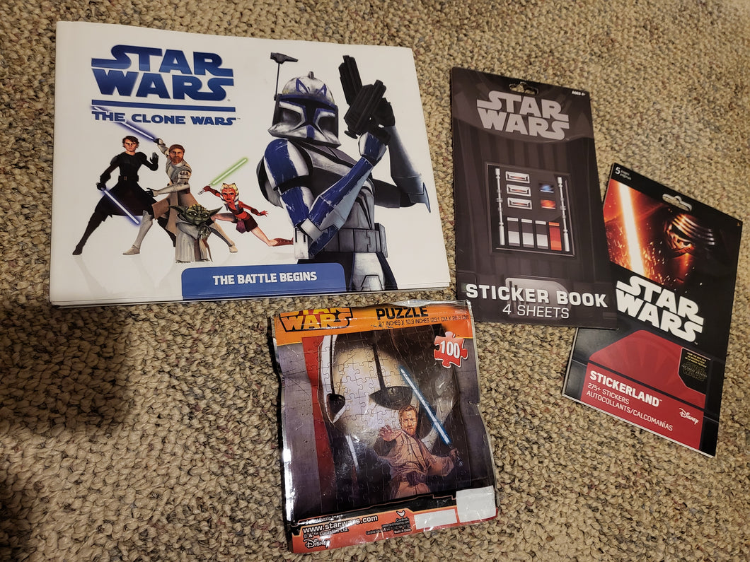 StarWars The Clone Wars TheBattleBegins HardCovr