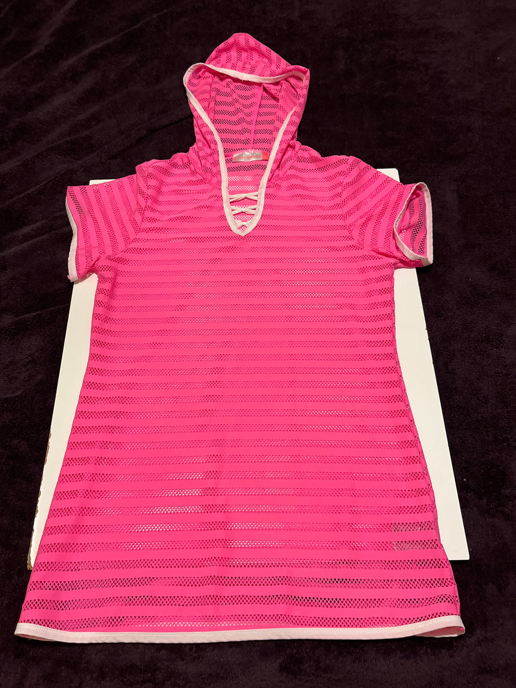 Free Country bathing suit coverup  neon pink - size Kids/Teen 16