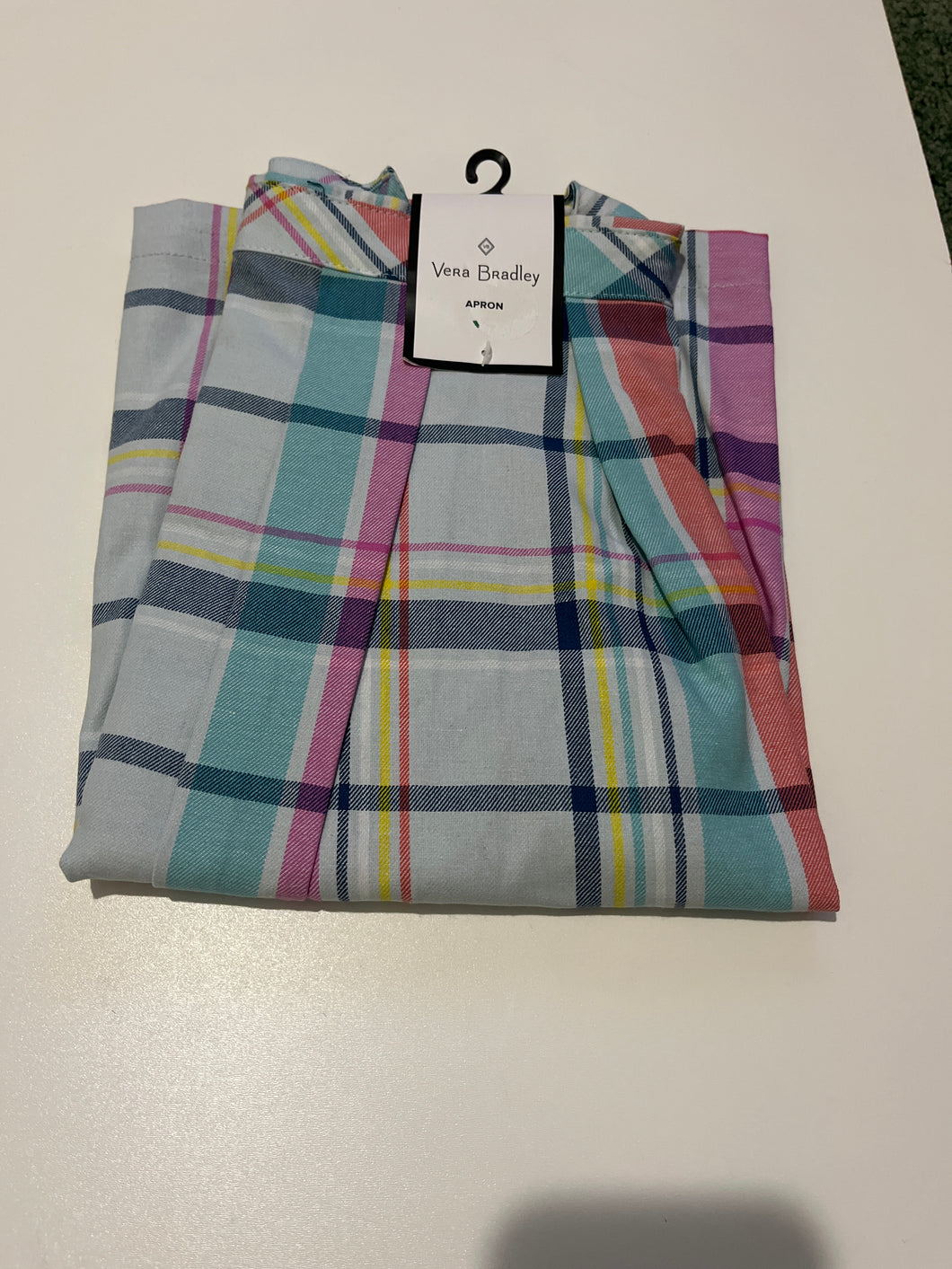 NEW Vera Bradley apron -plaid