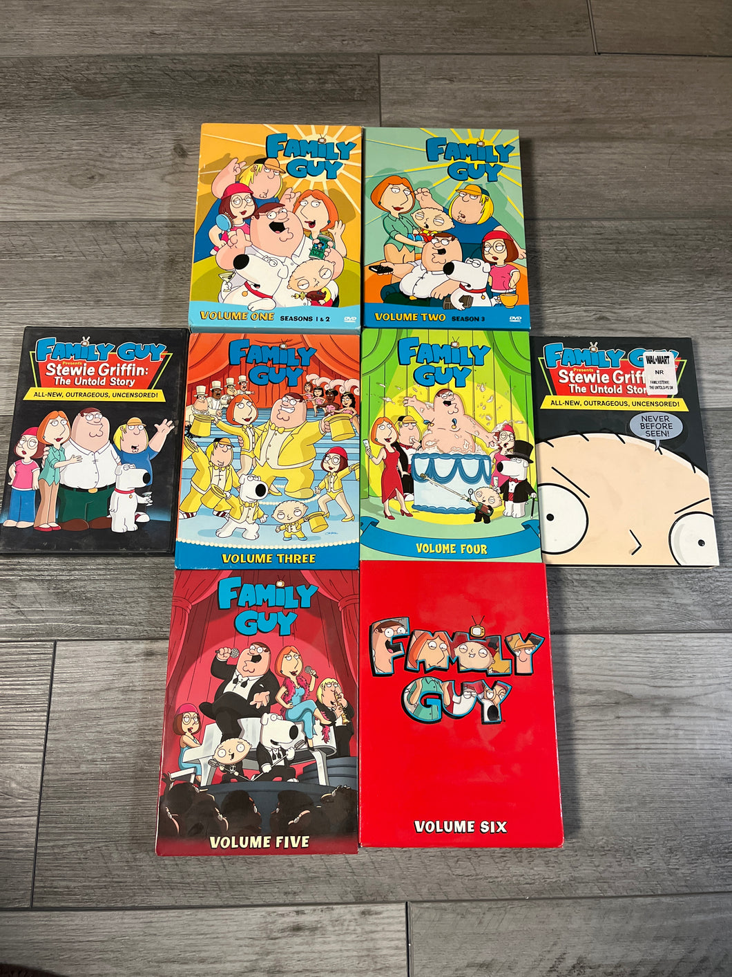 Family Guy Volumes 1-6