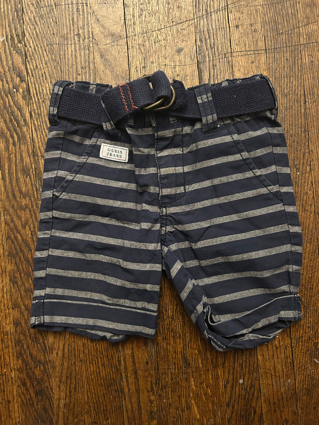 Guess striped shorts - size 18 Months
