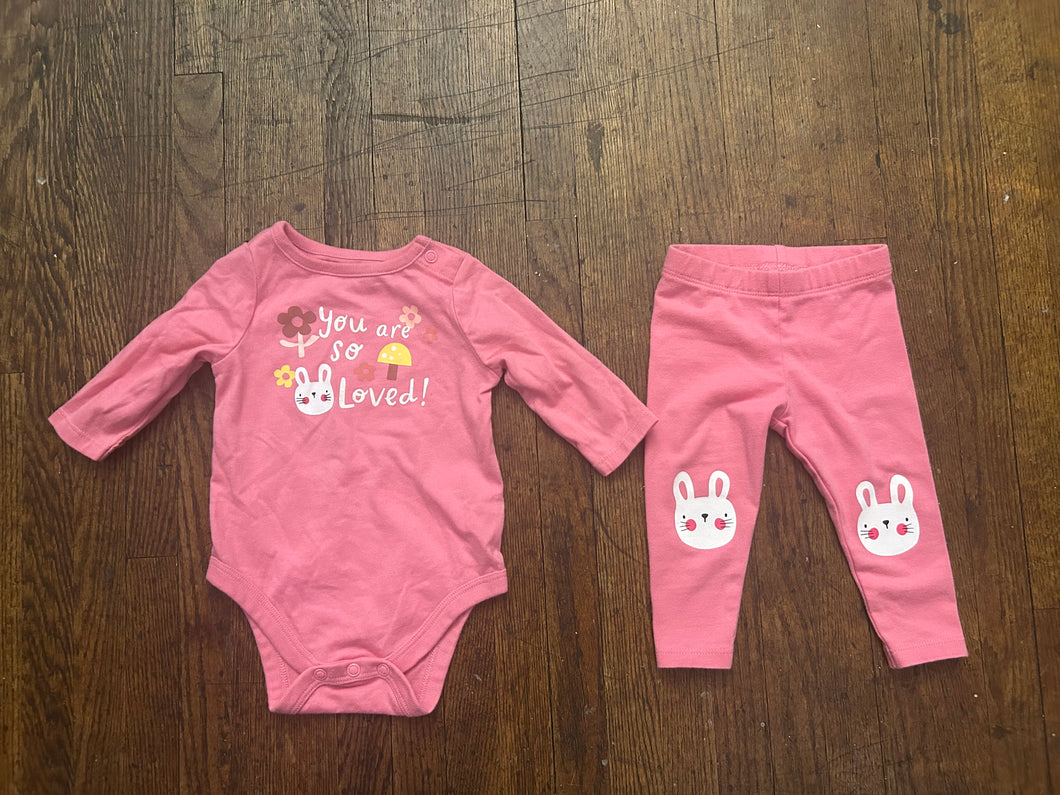 Garanimals so love bunny Set - size 0-3 Months
