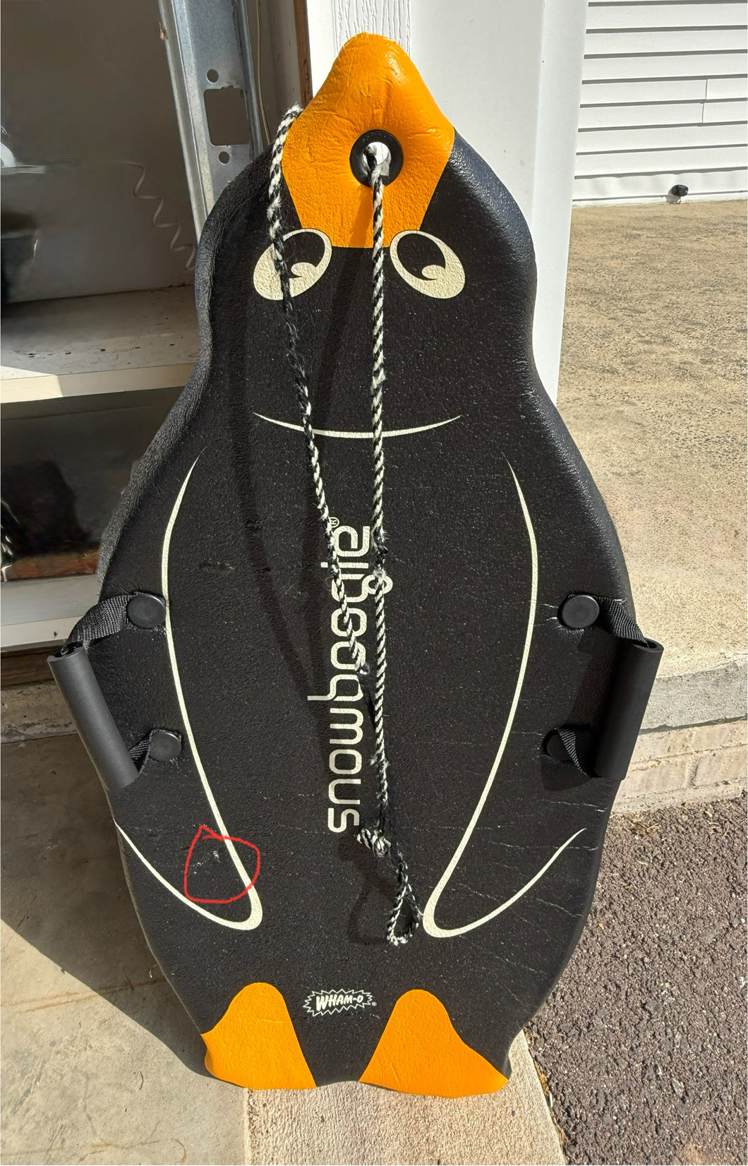 Wham-o penguin sled Snowboogie 36