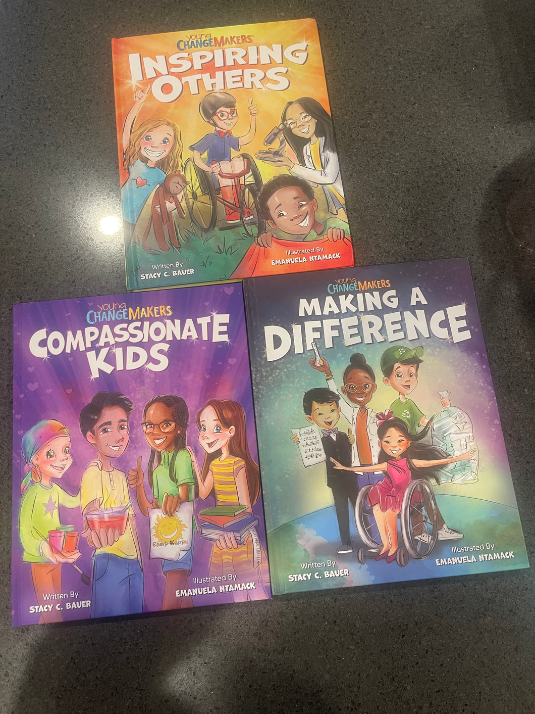 Young ChangeMakers books 1-3 (NEW) Orig 17.99 ea.