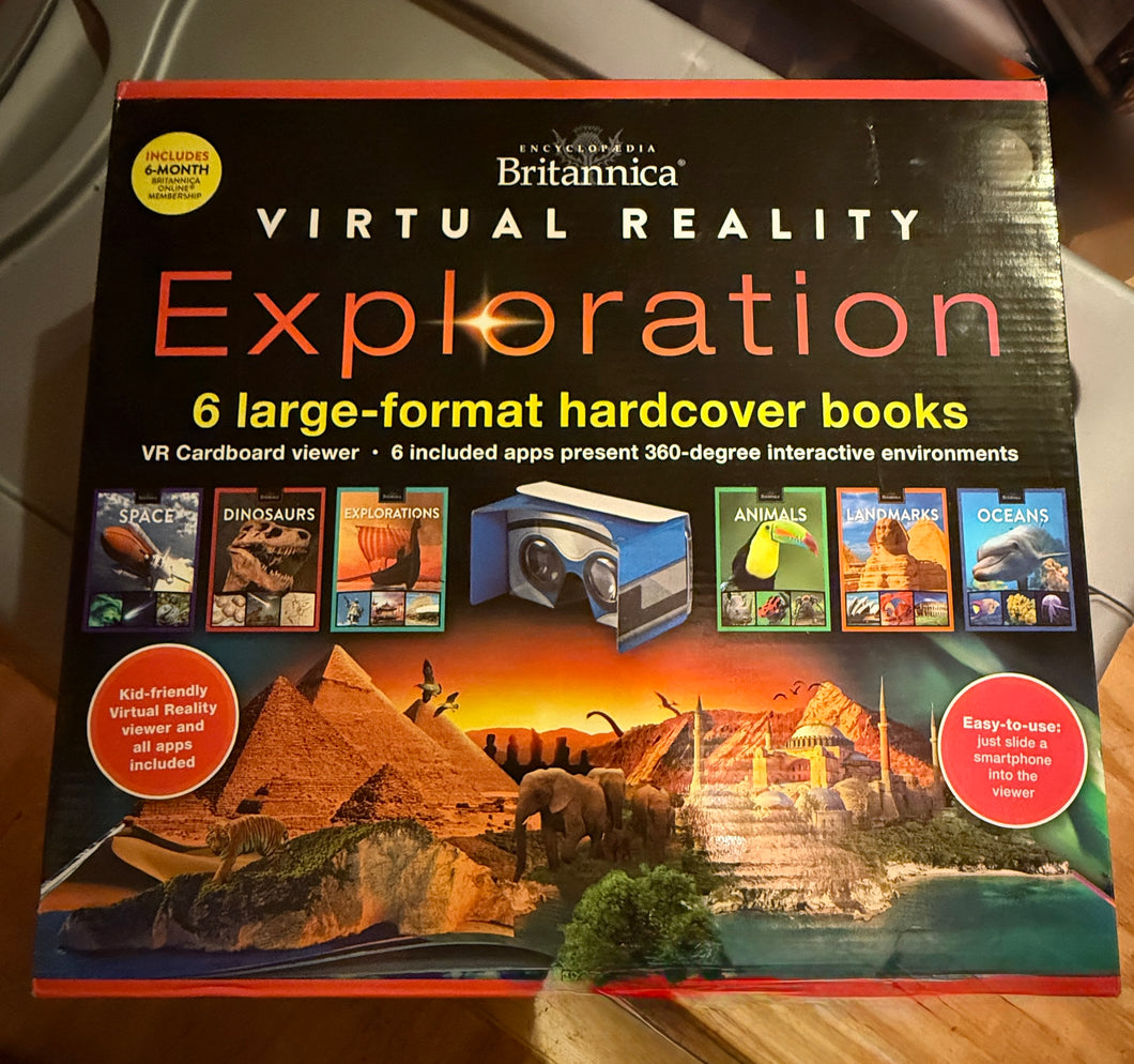 Encyclopedia Britannica Virtual Reality books