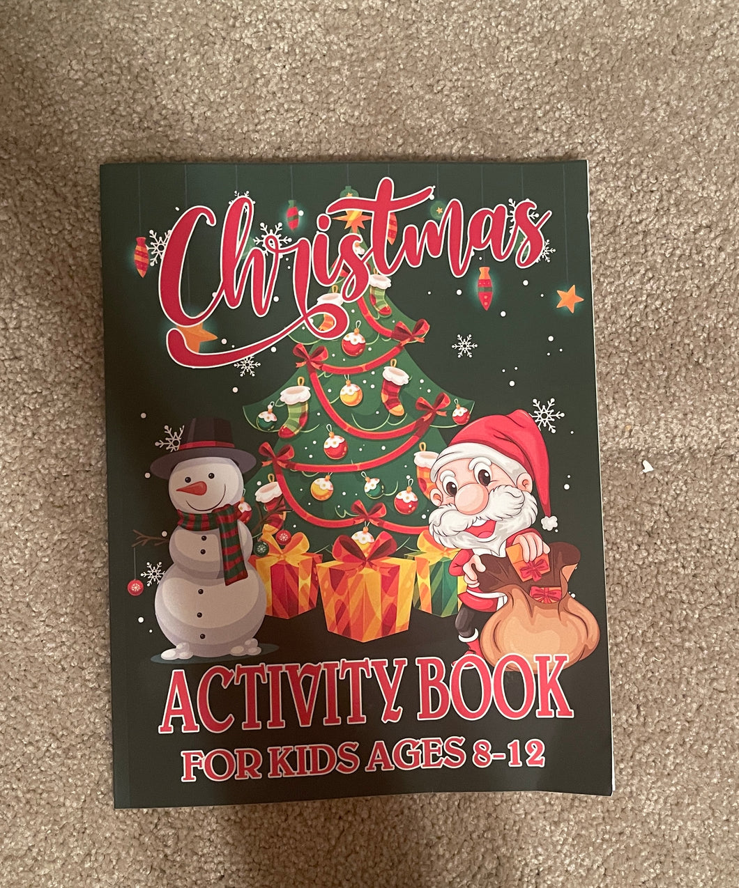 Christmas Activity book Ages 8-12