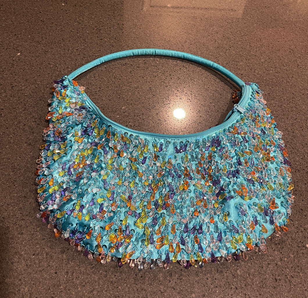 Beaded purse A few beads missing