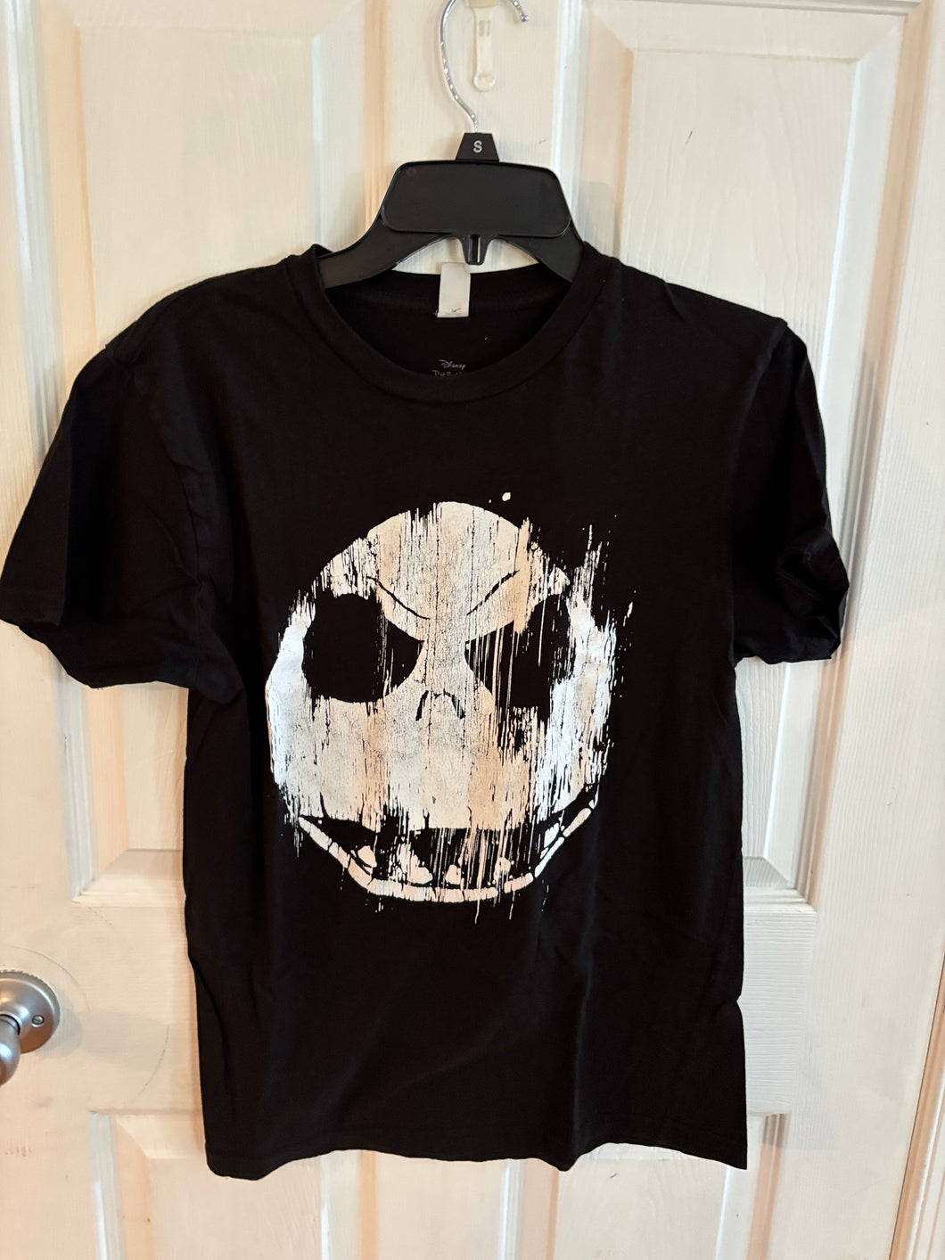 Disney Jack Skeleton SS Blk tee - size Mens M