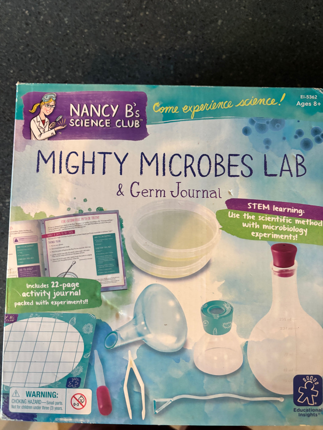 Kids chemistry lab. NIB. Nancy Bs science club