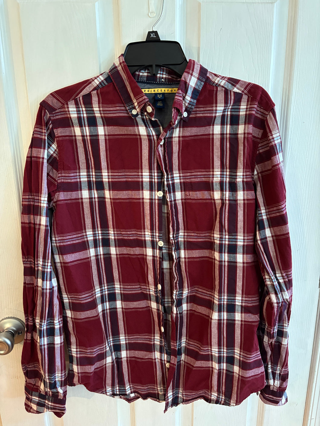 Prince and fox mens Button up small - size Mens S