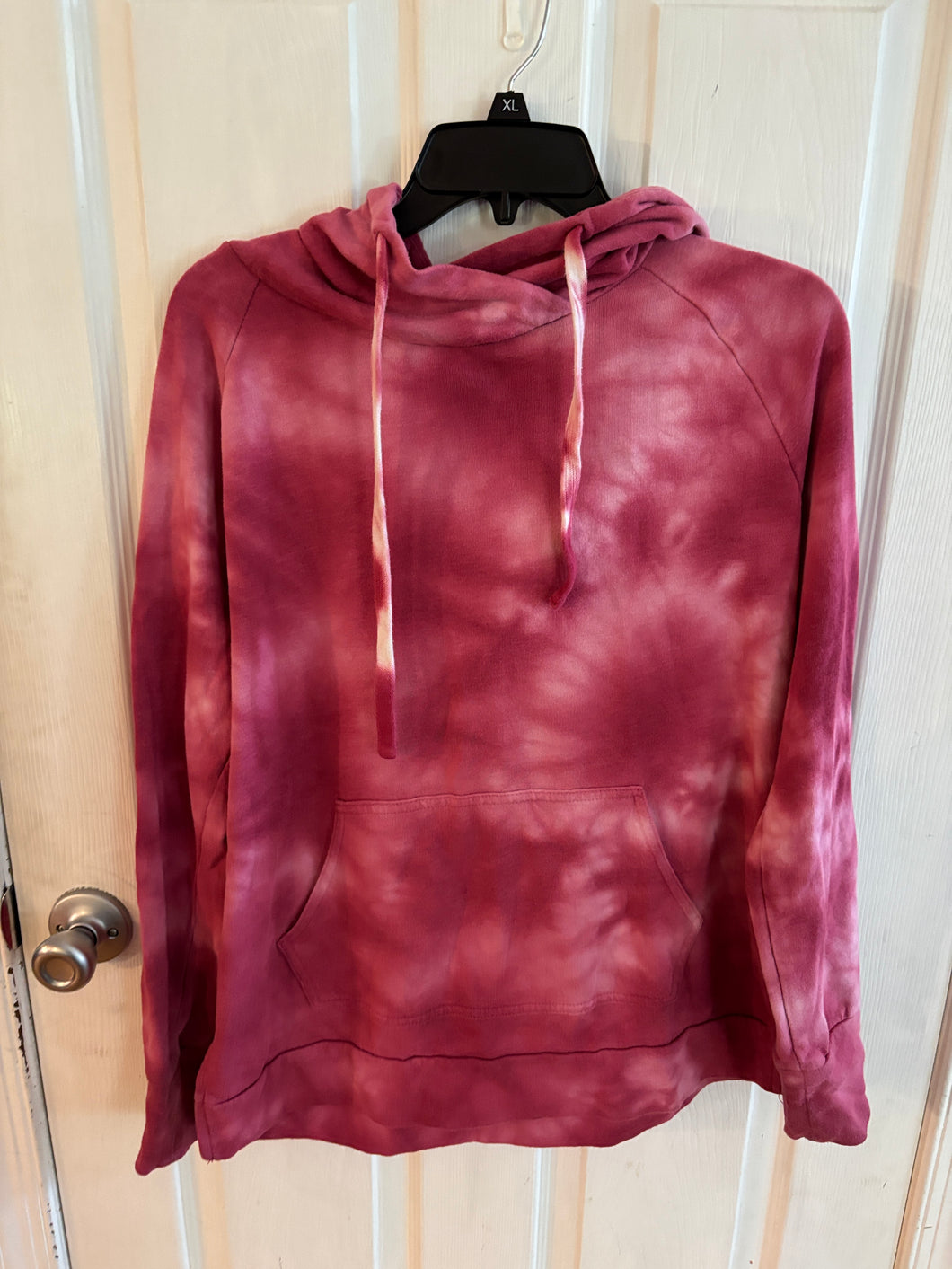Green tea brand cotton Hoodie Pink Tiedye - size Mens M