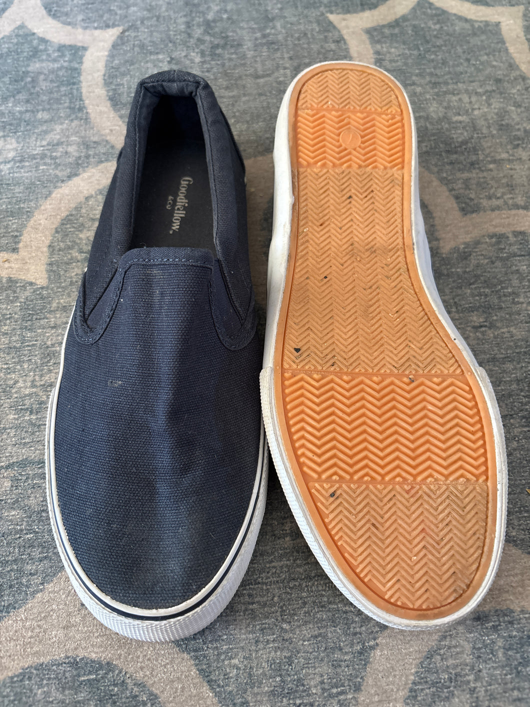 Goodfellow Navy blue Slides. - size Shoes-Men 7