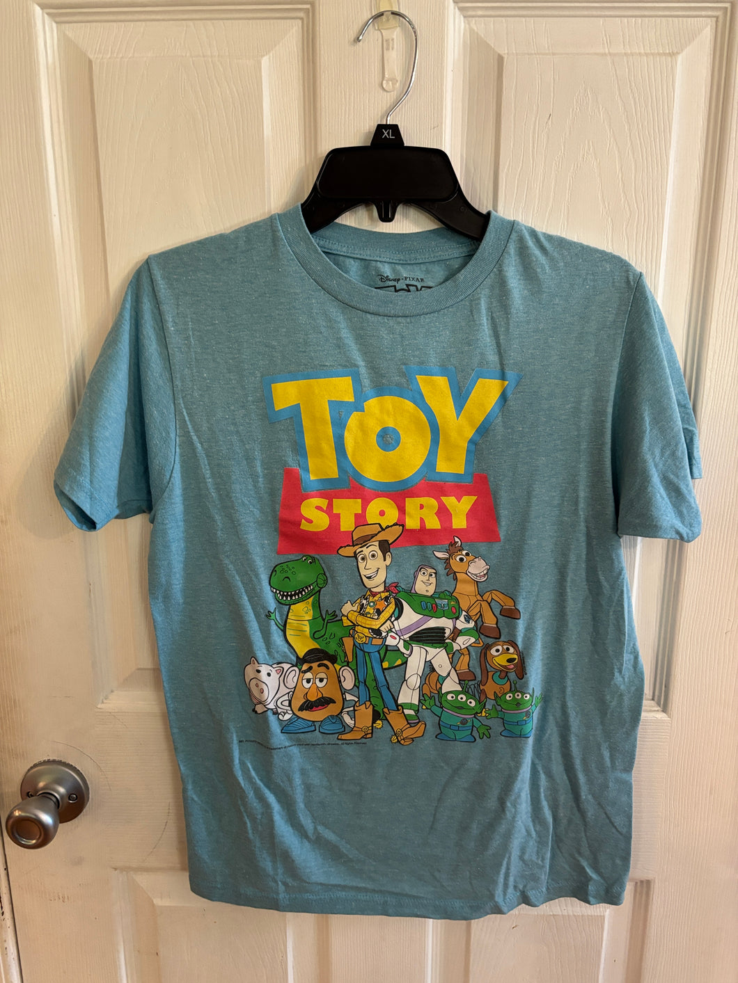 Disney Toy Story Blue SS tee. - size Mens S