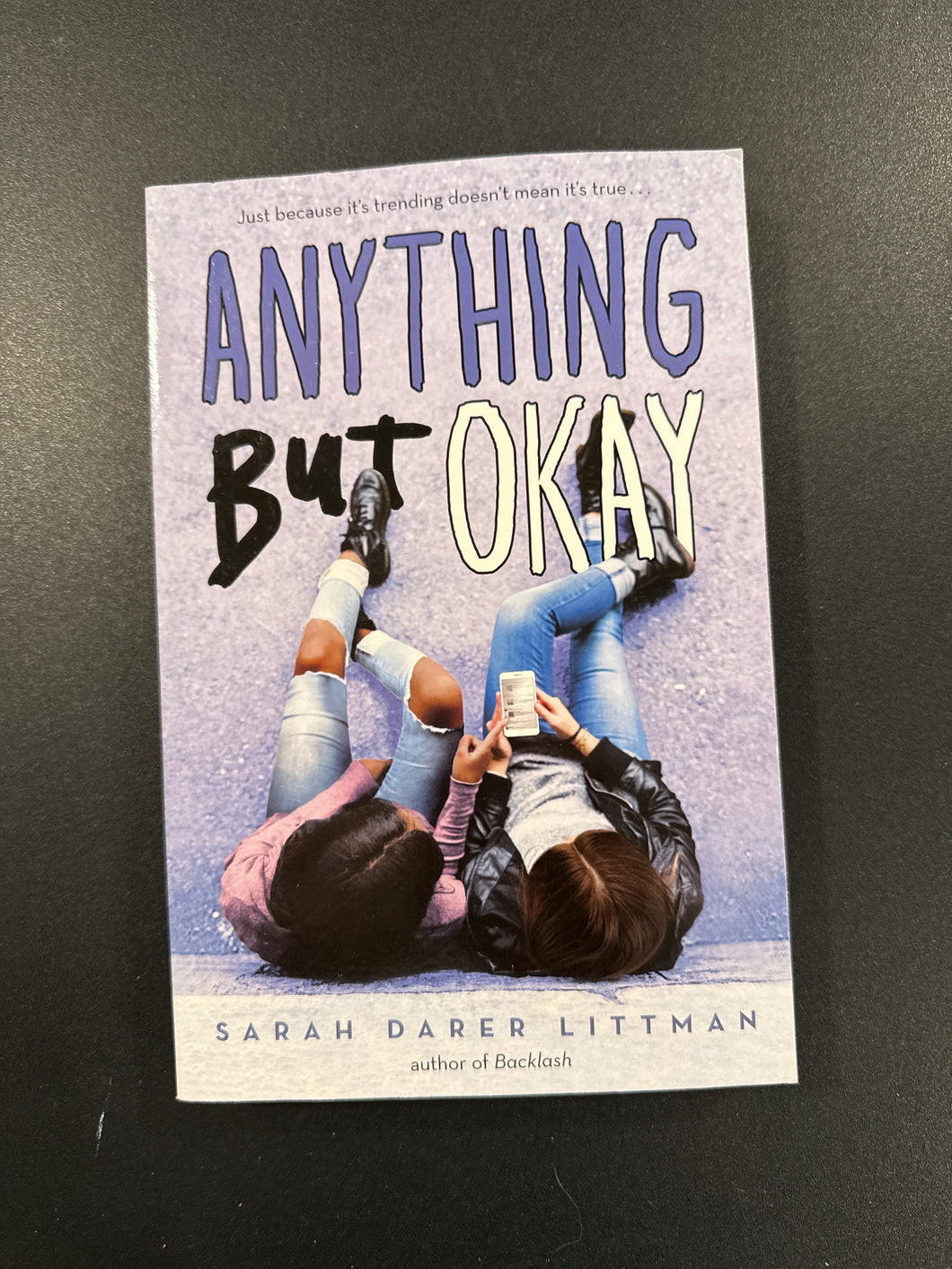 Anything but okay Sarah Littman