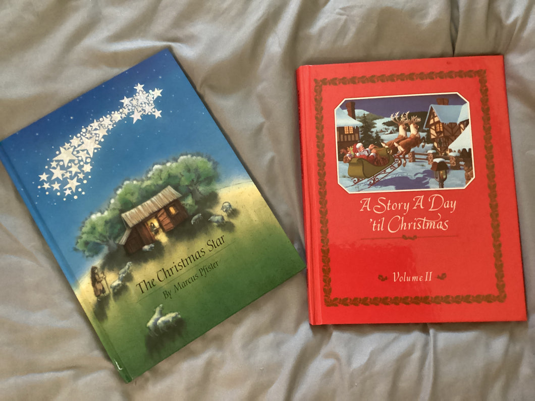 2pc The Christmas Star & A Story A Day 'til