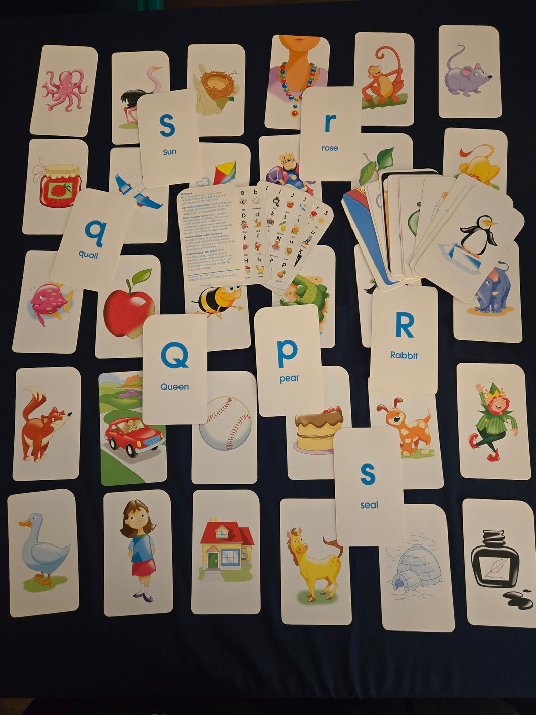 Learn The Alphabet Picture & Letter Cards