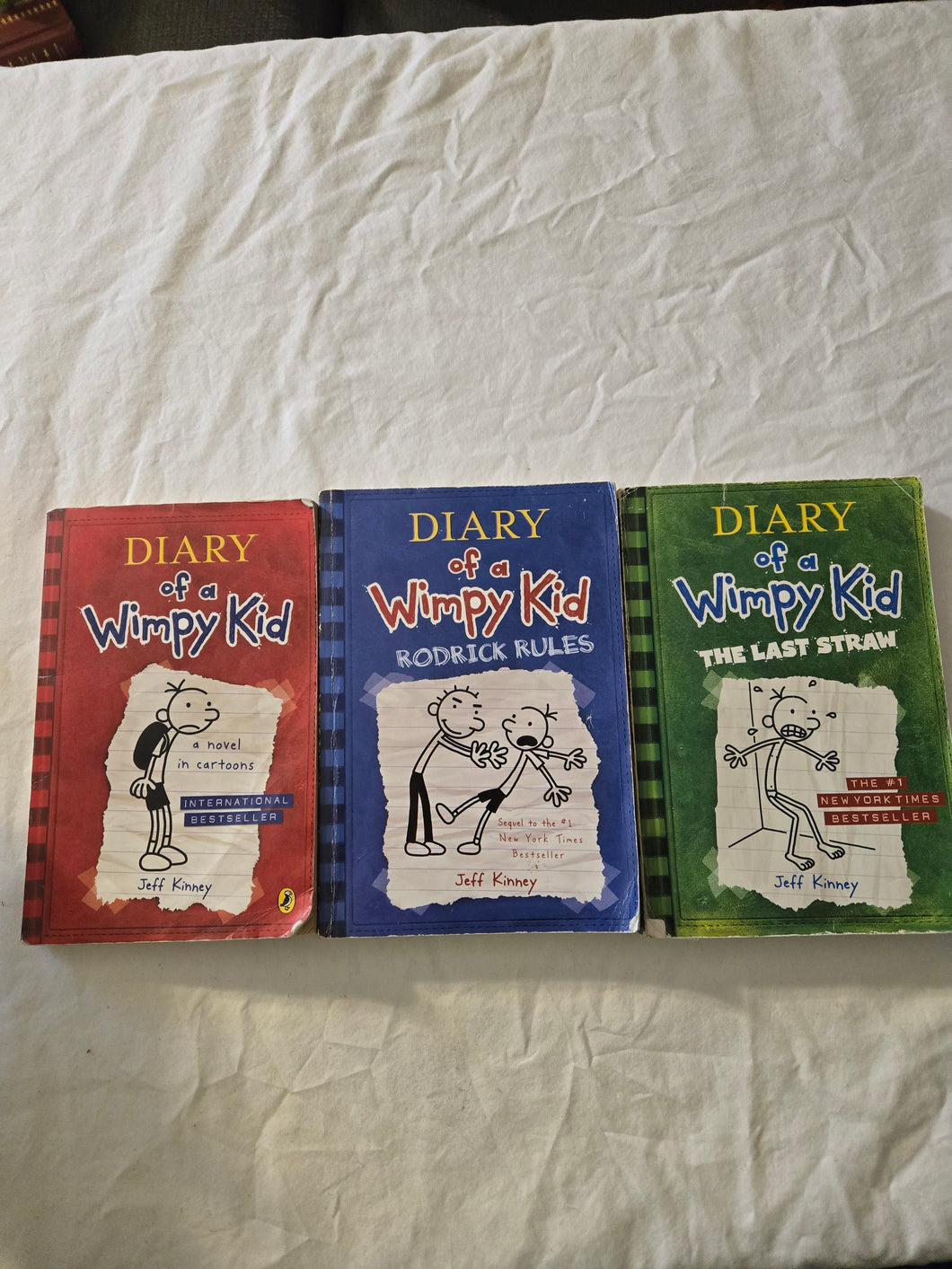 Diary of a Wimpy Kid 1, 2 ,3