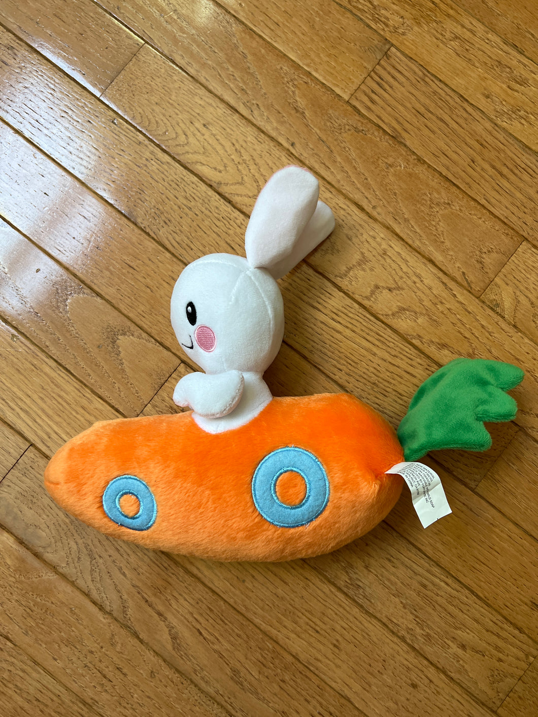 New Carrot Car Bunny Dog Toy
