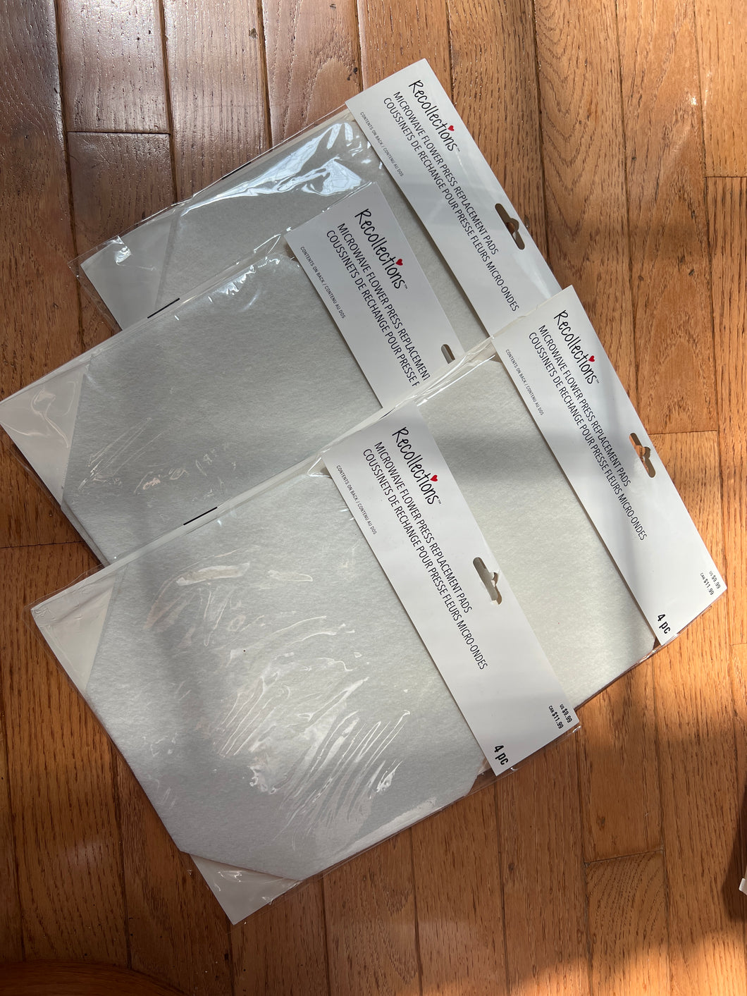 New Microwave Flower Pre Replacement Pads