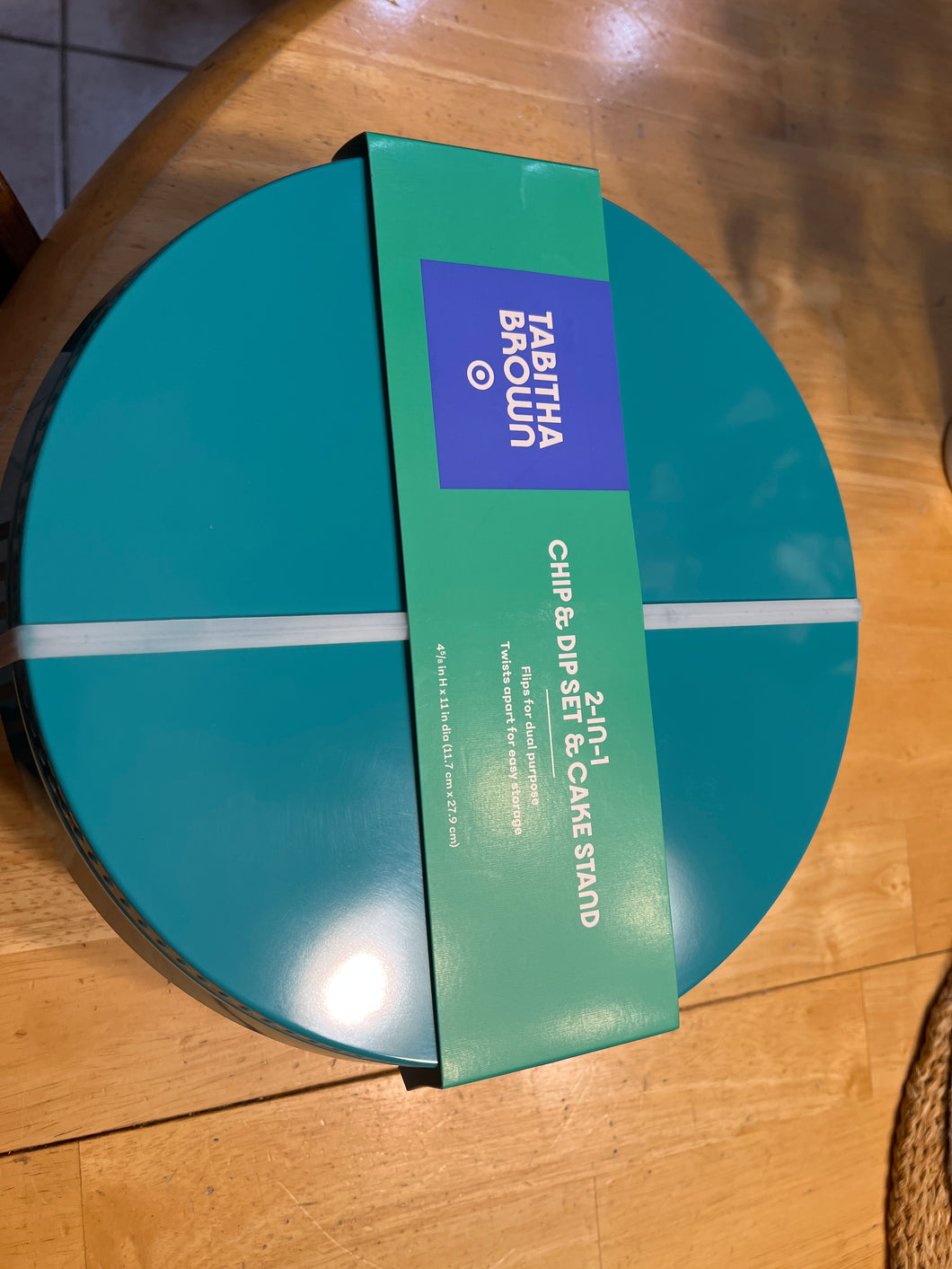 New Chip&Dip/Cake Stand Tabitha Brown