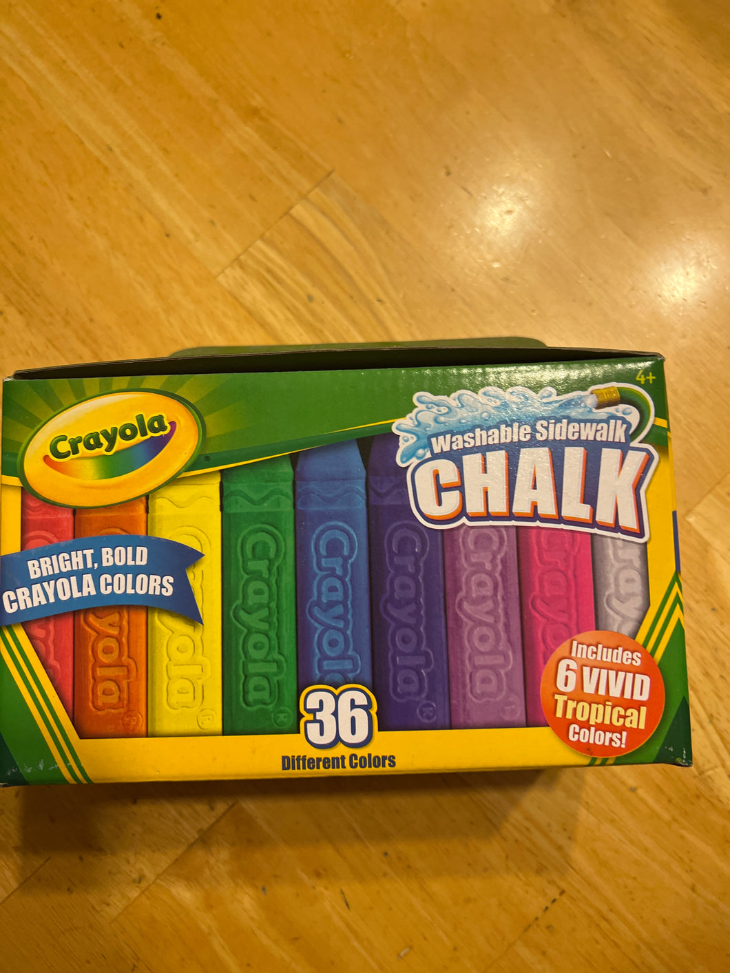 New 36ct Chalk Crayola