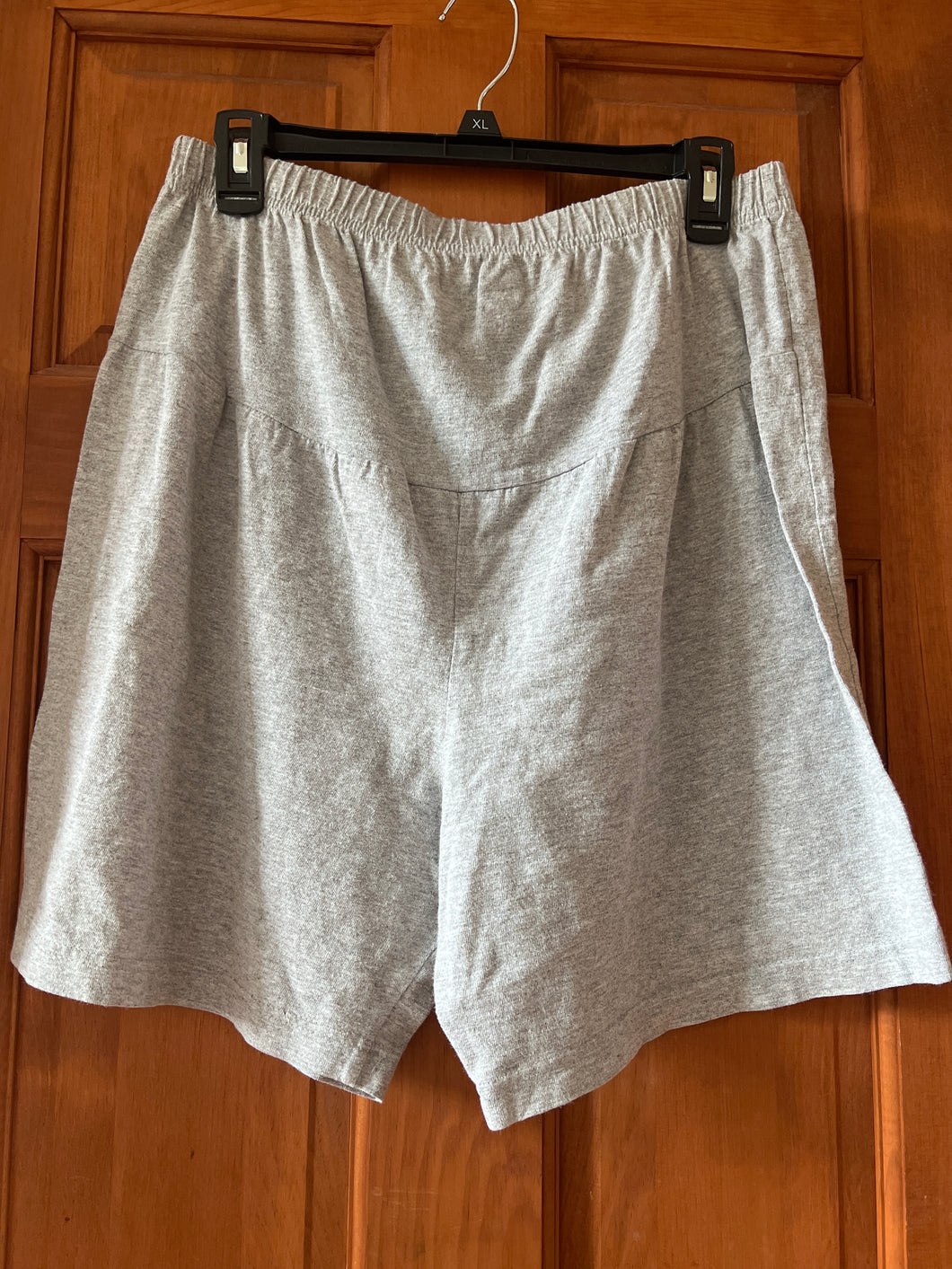 Grey Knit Shorts Oh Baby - size Women M (8-10)