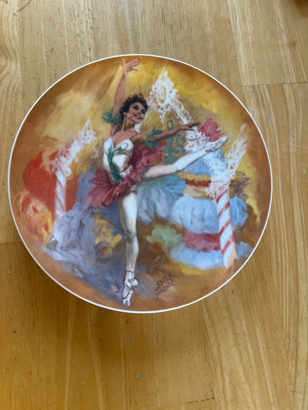 Sugarplum Fairy Plate Limited Edition