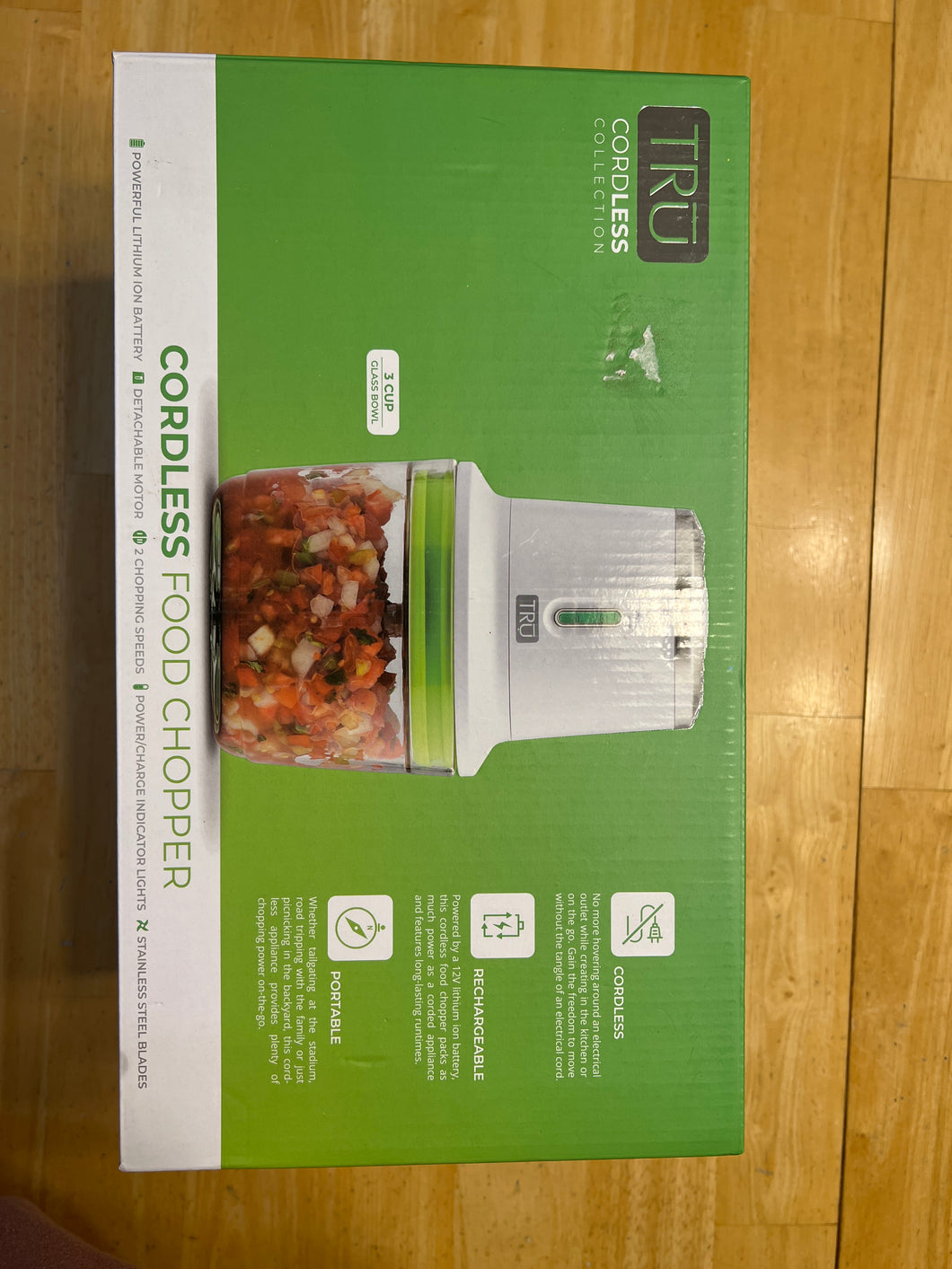 New Cordless Food Choppe Tru