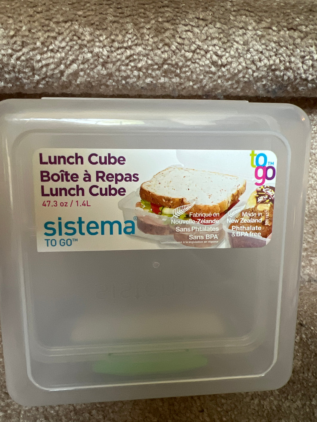 New sistema Lunch Cube