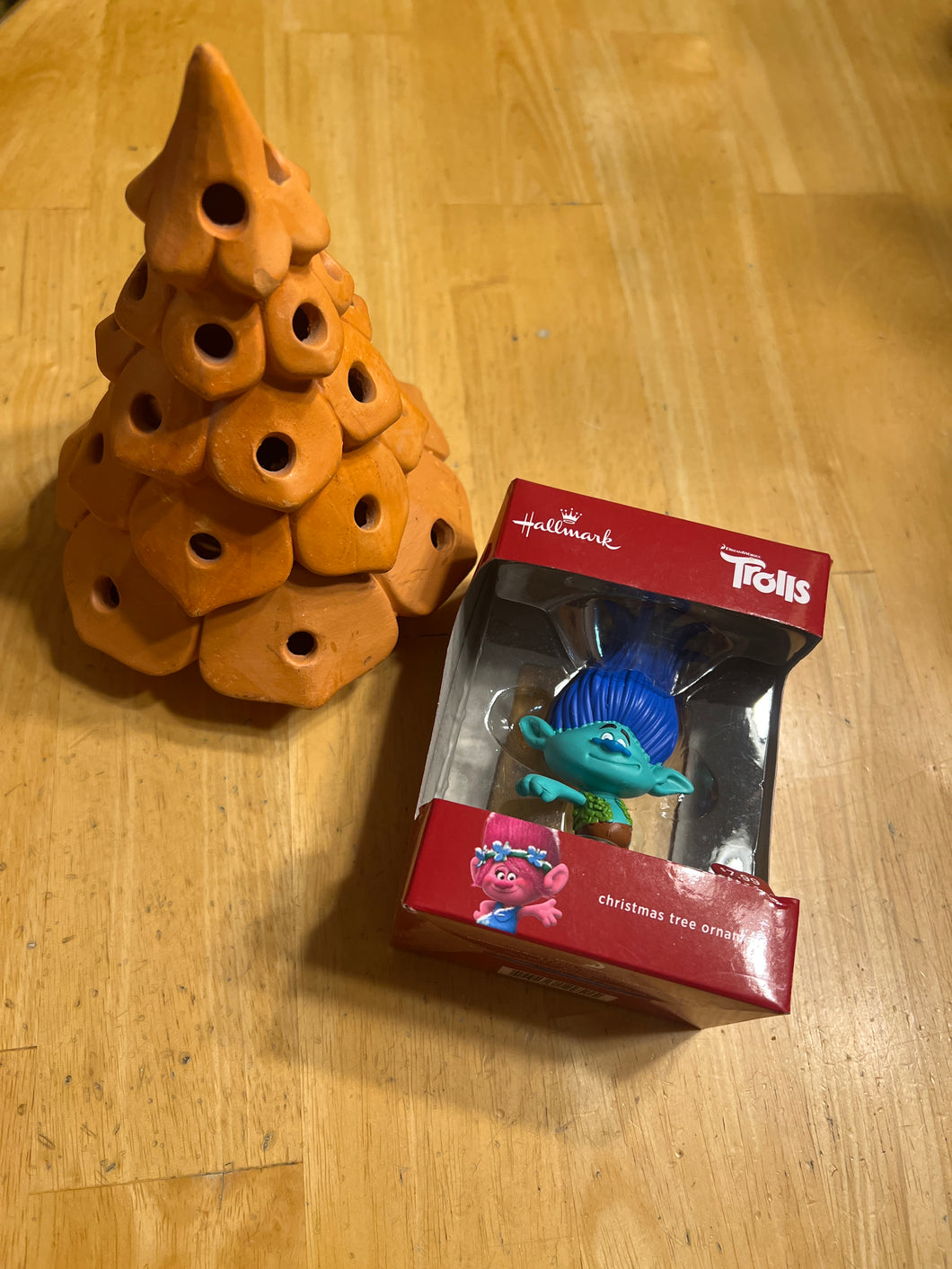 Terracotta Tree, New Trolls Ornament