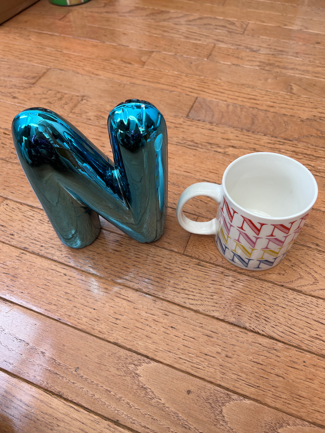 New Letter N & Cup