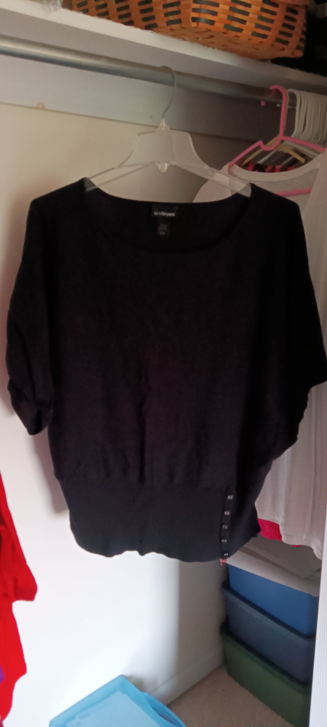 Lane Bryant Red Slub Shirt - size Women XXXL (24-26)