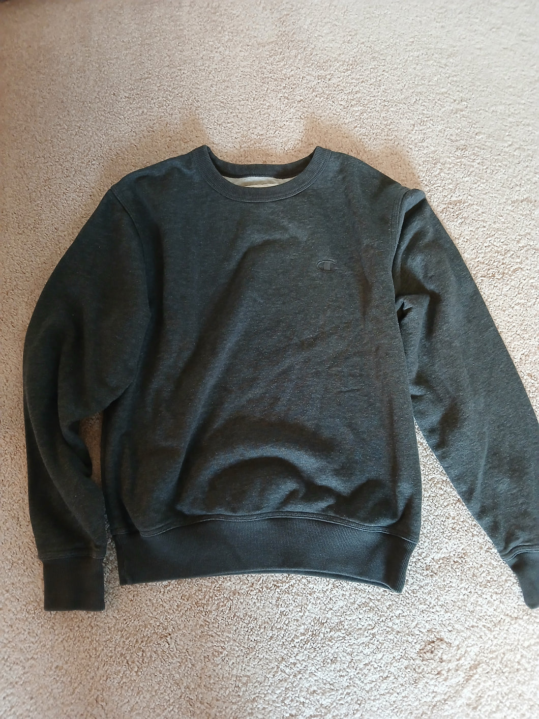 Champion Grey Sweatshirt - size Mens S