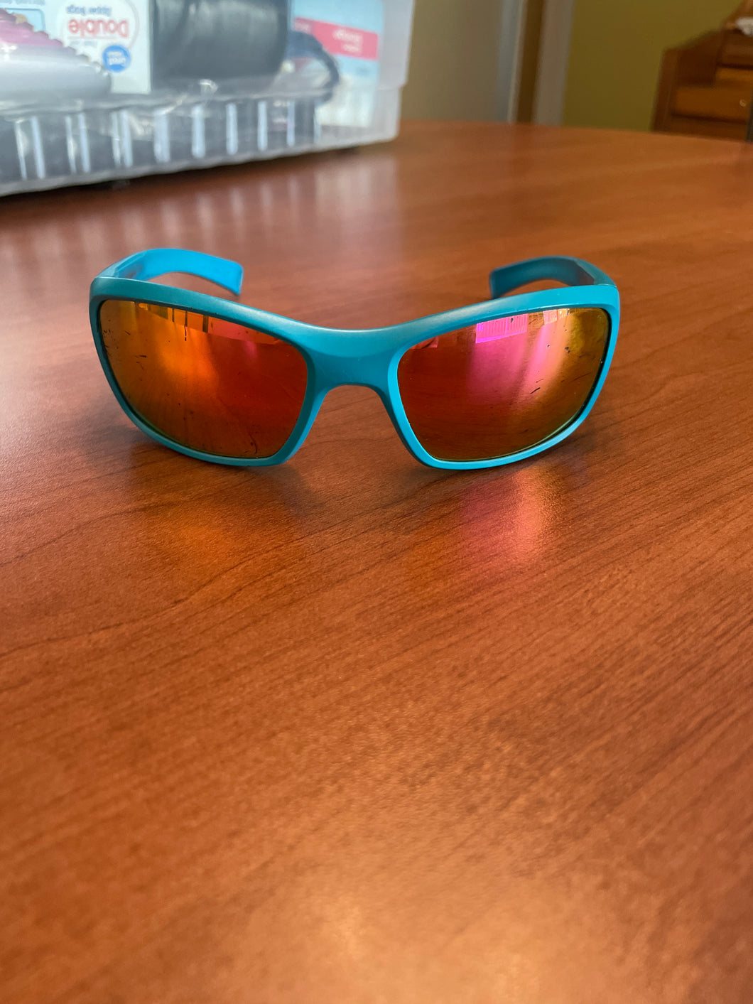 Teal mirror sunglasses Julbo - size Kids 8