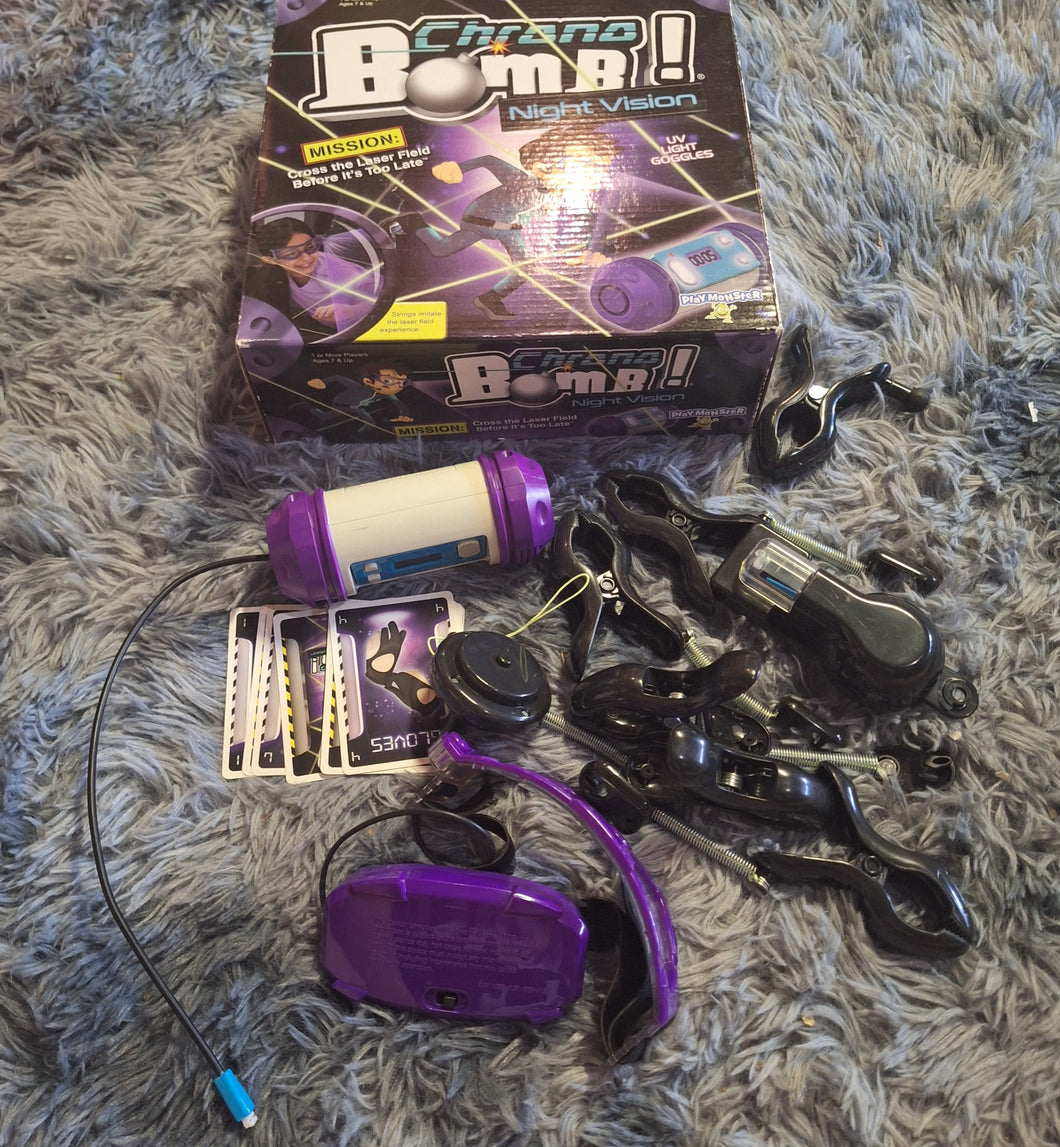 CHRONO BOMB NIGHT VISION GAME ALL PIECES
