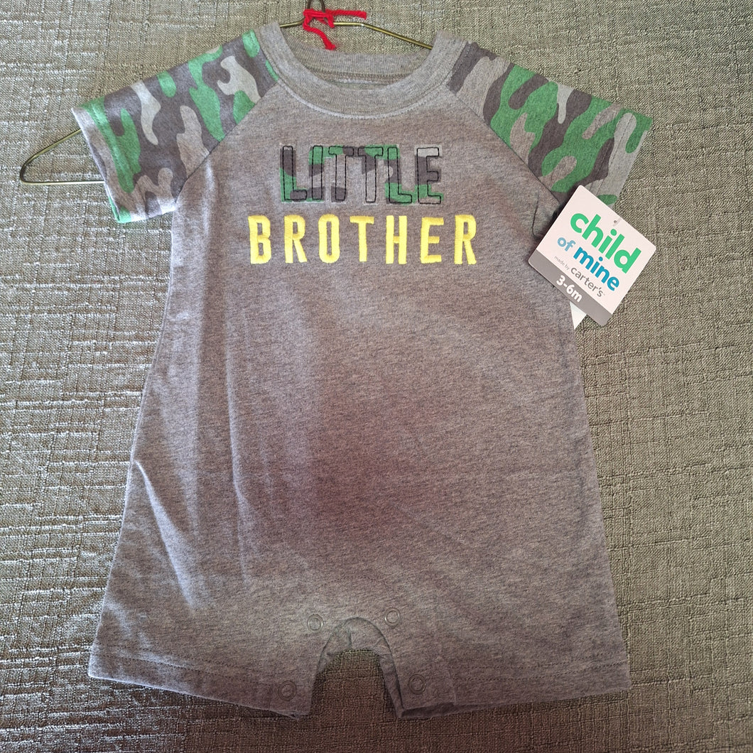 NWT CHILD OF MINE CAMO LITTLE BROTHER 3-6M - size 3-6 Months